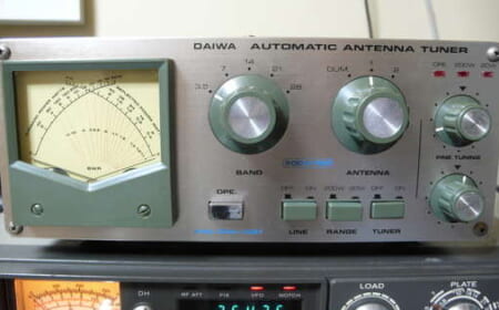 Amateurfunk Antennentuner DAIWA CNA-1001 Anleitung Manual Bedienungsanleitung