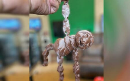 Total süßes Faultier aus dem 3D-Drucker