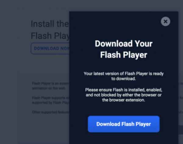 Flash Player Malware.apple