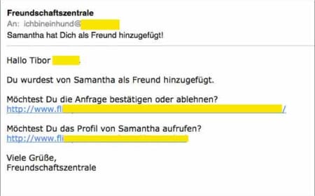 Wie kann man Spam verhindern? Ich bin ein Hund!