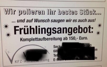 Es saugt und bläst der Heinzelmann…