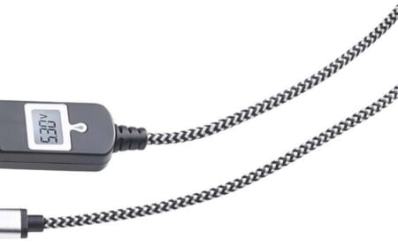 Superstabiles Handykabel für iPhone mit Strommessfunktion