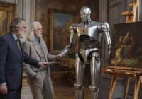 Kuenstler roboter gemaelde