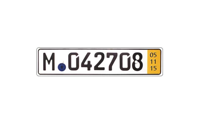 Kurzzeitkennzeichen