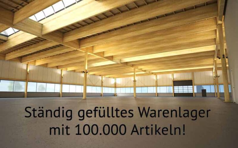 leeres warenlager