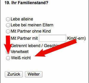 Keine Ahnung, oder was?