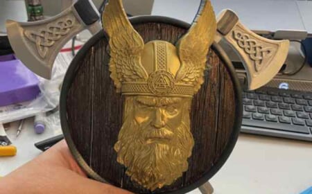 Odin Wandteller 3D-Druck