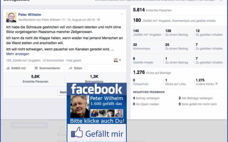 Rassismus facebook