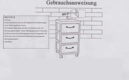 Idiotie in Bedienungsanleitungen