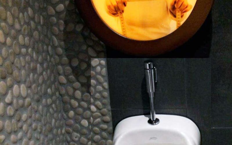 Toilette kleiner